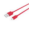 Cavo microusb celly procompact rosso [pcusbmicrord]