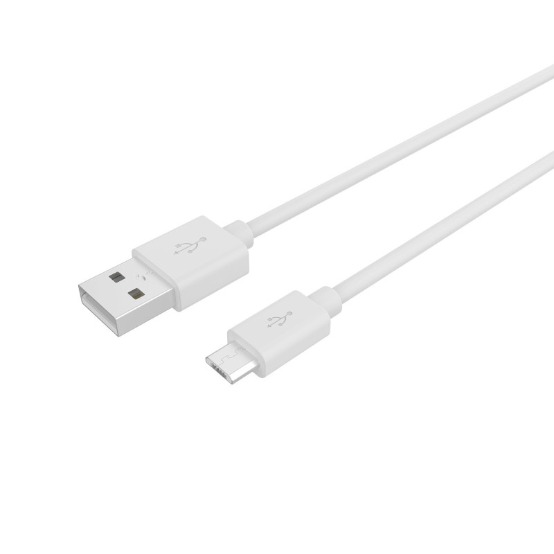 Cavo microusb celly procompact bianco [pcusbmicrowh]