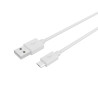 Cavo microusb celly procompact bianco [pcusbmicrowh]