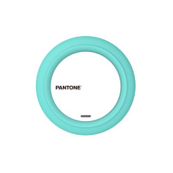Caricabatteria wireless pantone qi ciano [pt-wc001l]