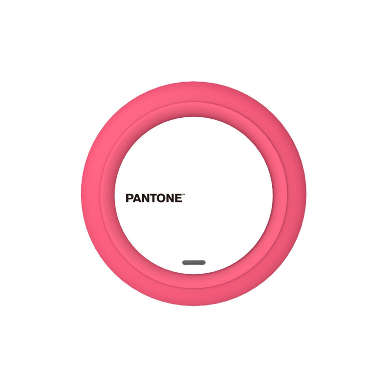 Caricabatteria wireless pantone qi rosa [pt-wc001p]