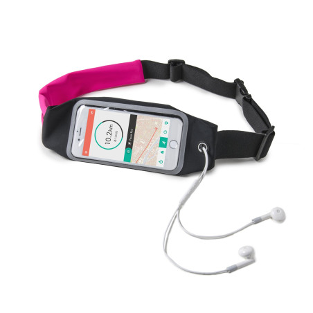 Custodia cintura celly runbelt view duo up to 5 rosa [runbduoxlpk]