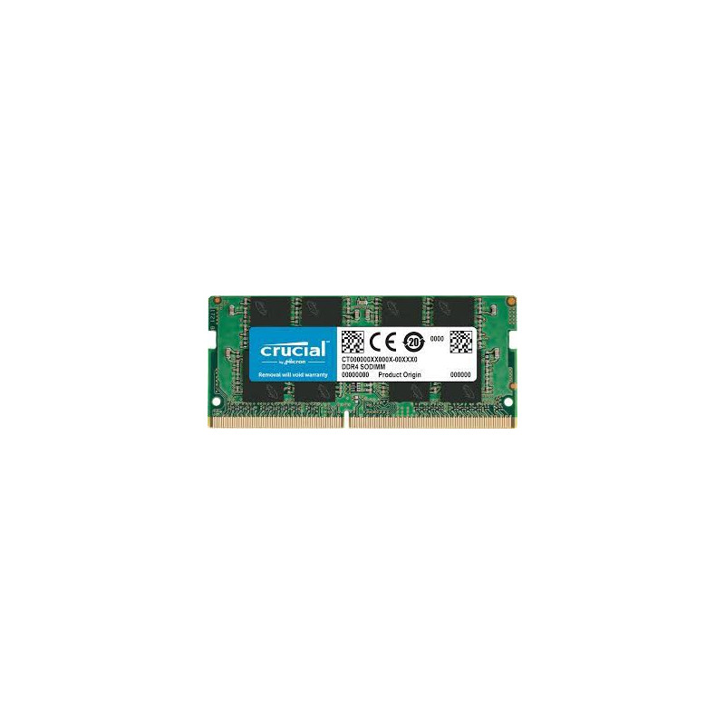 Ram so-dimm ddr4 16gb micron/crucial 3200mhz [ct16g4sfra32a]