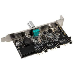 Controller led lamptron cfp30b sync edition ventola pci argb + argento