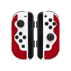 Controller lizard skins per nintendo switch joy-con grip rosso
