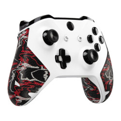 Controller lizard skins xbox one wildfire 0.5mm bianco/nero/rosso