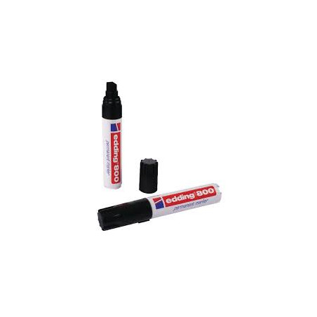 Marcatore edding 800 nero ps 4-12mm permanente [e-800 001]