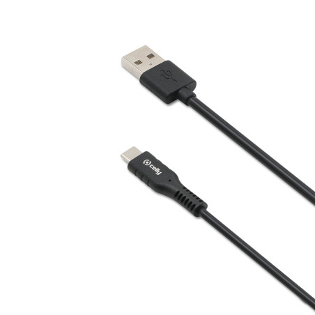 Cavo usb celly usb-c 3 m nero [usb-c3mbk]