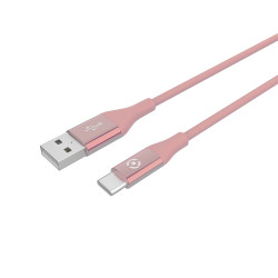 Cavo usb celly usb-c rosa [usbtypeccolorpk]