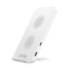 Caricabatterie wireless celly fast slim bianco [wlfaststandwh]