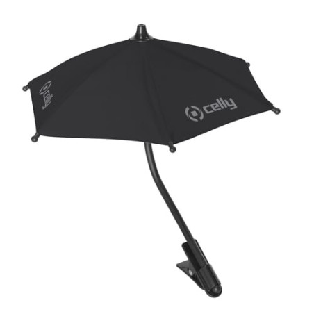 Celly umbrella for smartphone nero