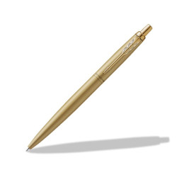 Penna a sfera parker jotter xl m monochrom premium yellow gold retrattile