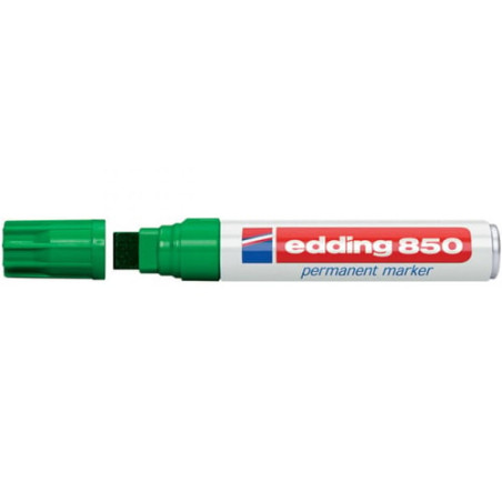 Marcatore edding 850 verde ps 5-16mm permanente [e-850 004]