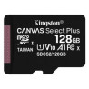128gb scheda microsdhc kingston canvas select 80r cl10 uhs-i