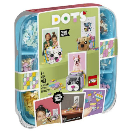 Lego dots 41904 portafoto dei cuccioli