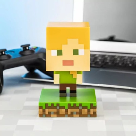 Paladone pp minecraft alex icon light [pp6591mcf]