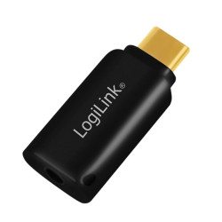 Adattatore logilink convertitore audio portatile da usb-c a 3,5