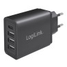 Alimentatore da rete logilink a 4 porte usb-c & trade 27w