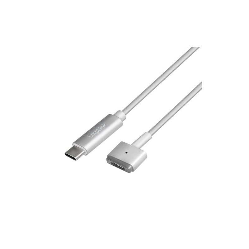 Cavo logilink pa0226 usb a usb-c 1,8m argento