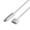 Cavo logilink pa0226 usb a usb-c 1,8m argento