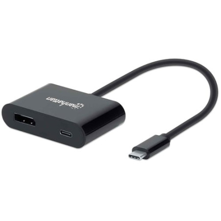 Adattatore manhattan 153447 usb-c a displayport converter with