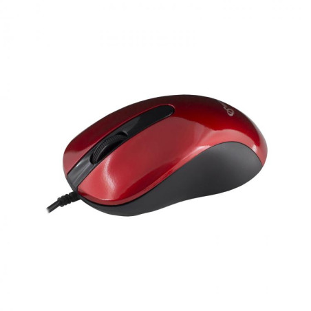 Mouse sbox m-901 ottico 3d usb 1000dpi rosso