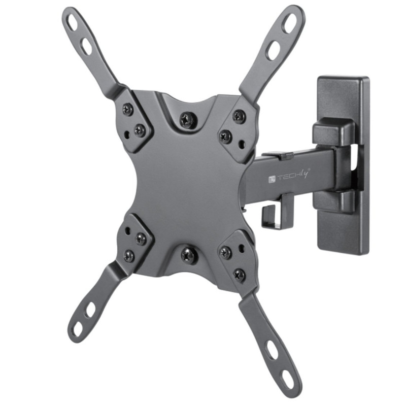 Supporto murale techly universale 2 snodi per tv 13-42''