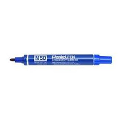 Marcatore pentel pen n50 blu p.tonda [n50-c]