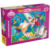Puzzle lisciani maxi double face disney la sirenetta 70x50 pezzi