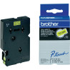 Nastro etichette brother giallo/nero 9mm 7,7m [tc691]