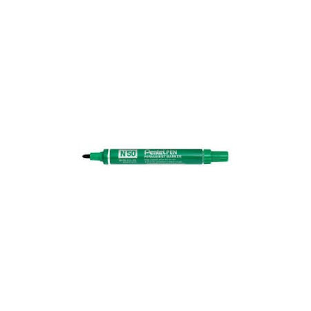 Marcatore pentel pen n50 verde p.tonda [n50-d]
