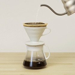 Dripper hario v60 bianco [4977642020290]