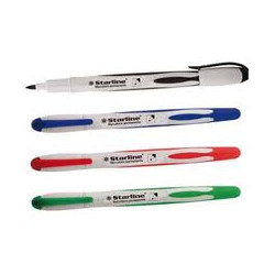 Marcatore permanente rosso p.tonda 2mm starline [stl1643]