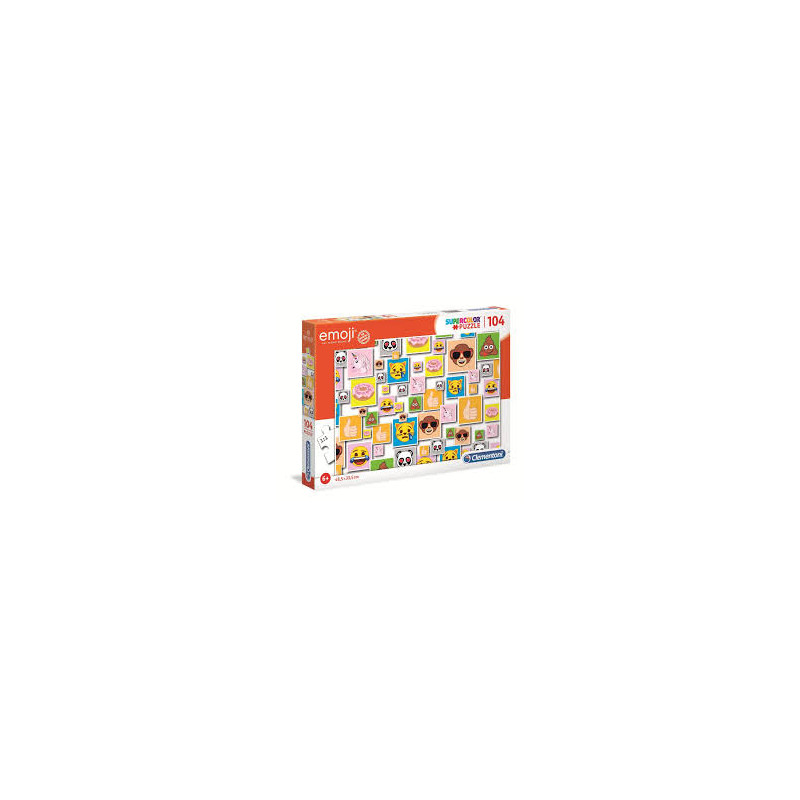 Puzzle clementoni emoji super colore 104pz [wzclet0uc027285]