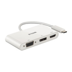 Hub usb d-link usb-c 3in1 con adattatore hdmi [dub-v310]