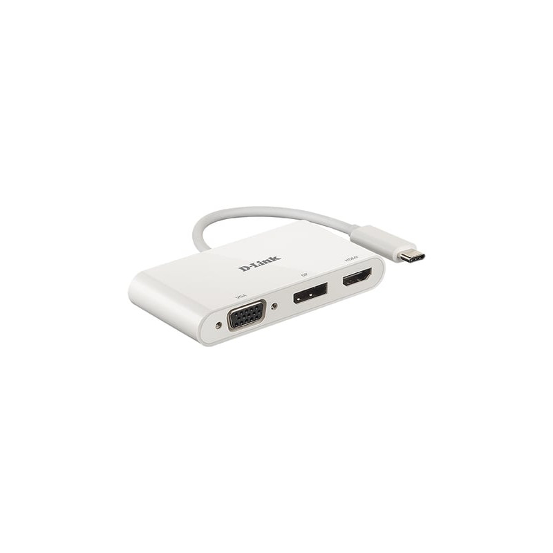 Hub usb d-link usb-c 3in1 con adattatore hdmi [dub-v310]