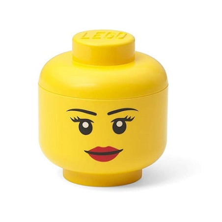Room copenhagen contenitore lego head girl, mini [40331725]