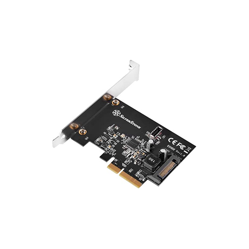 Scheda pciexpress silverstone sst-ecu02-e