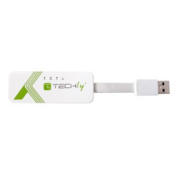 Adattatore techly usb 3.0 ethernet gigabit rj45 lan