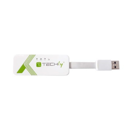 Adattatore techly usb 3.0 ethernet gigabit rj45 lan