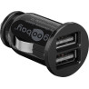 Alimentatore da auto goobay 58912 2 porte usb max.15.5w/3.1a nero