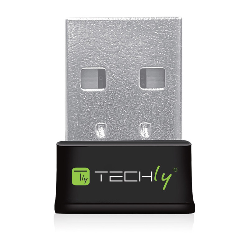 Mini adattatore wireless usb techly 600mbps dual band