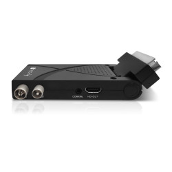 Mini decoder digitale terrestre techly dvb-t2 usb hdmi scart