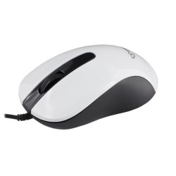 Mouse ottico 3d usb 1000dpi m-901 bianco