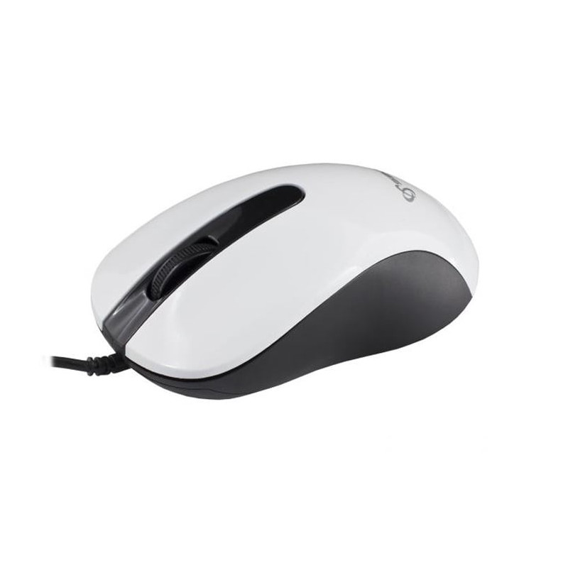 Mouse ottico 3d usb 1000dpi m-901 bianco