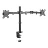 Supporto monitor da scrivania techly per 2 monitor 13-32''