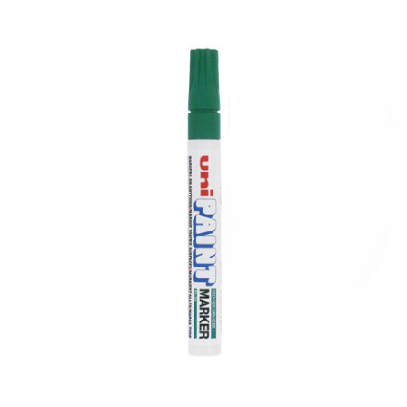 Marcatore uni paint px20 verde scuro p. media a vernice [mpx20vs]