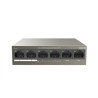 Switch tenda desktop 6 porte 10/100m con 4 porte poe 63w tef1106p4-63w