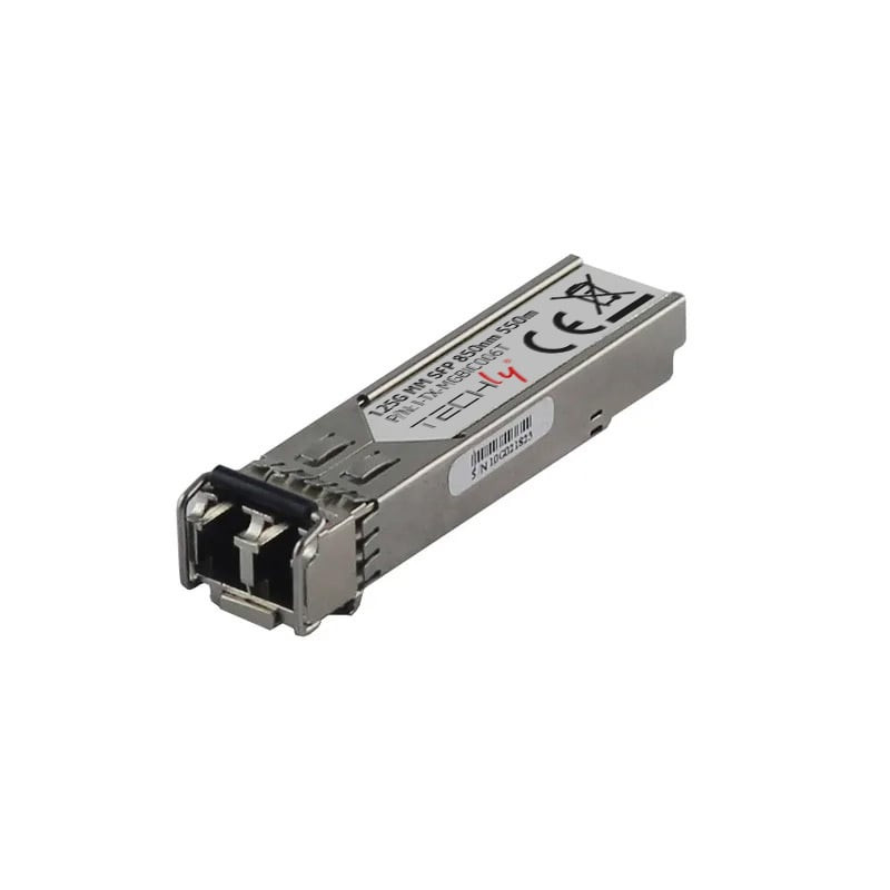 Transceiver techly 1.25gbps fibra ottica 850nm lc