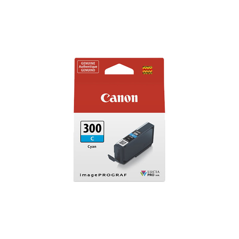 Cartuccia canon pfi-300 14.4ml ciano [4194c001]